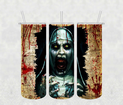 Nun 20oz Tumbler Sublimation Print - KT SUBLIMATION, DTF AND MORE LLC