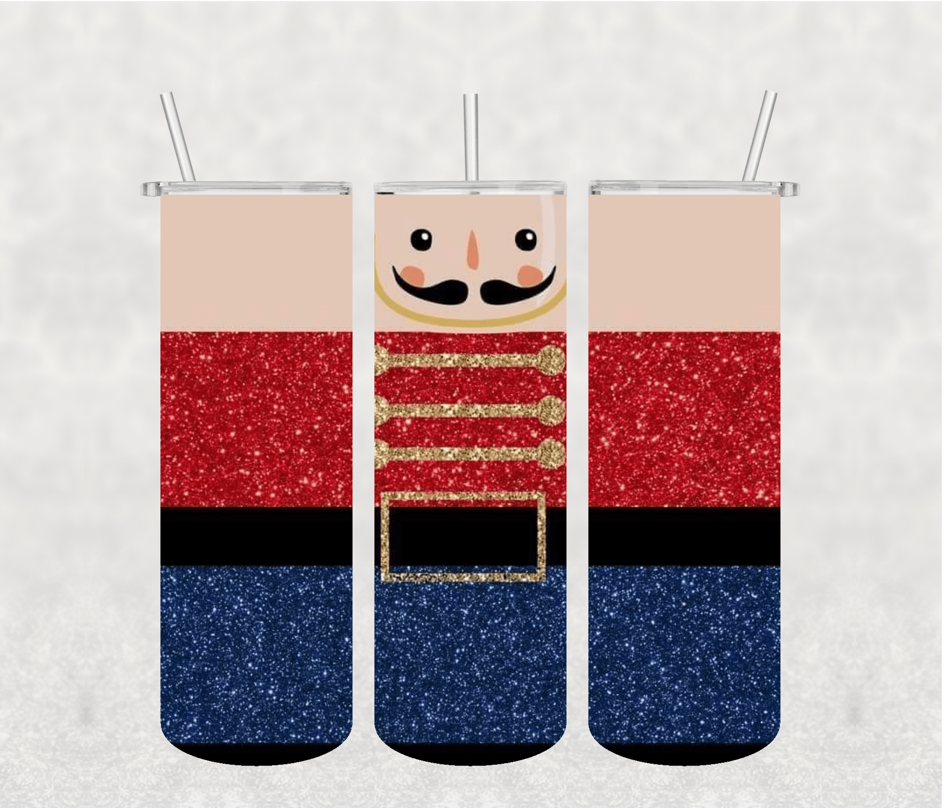 Nutcracker 20oz Tumbler Sublimation Print