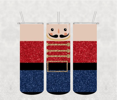Nutcracker 20oz Tumbler Sublimation Print - KT SUBLIMATION, DTF AND MORE LLC