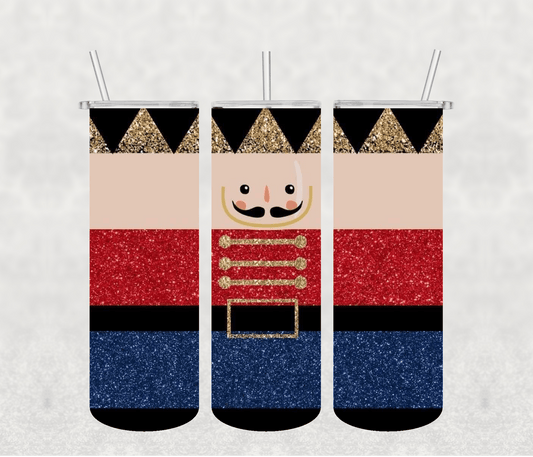 Nutcracker 20oz Tumbler Sublimation Print - KT SUBLIMATION, DTF AND MORE LLC