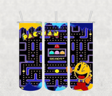 Packman 20oz Tumbler Sublimation Print