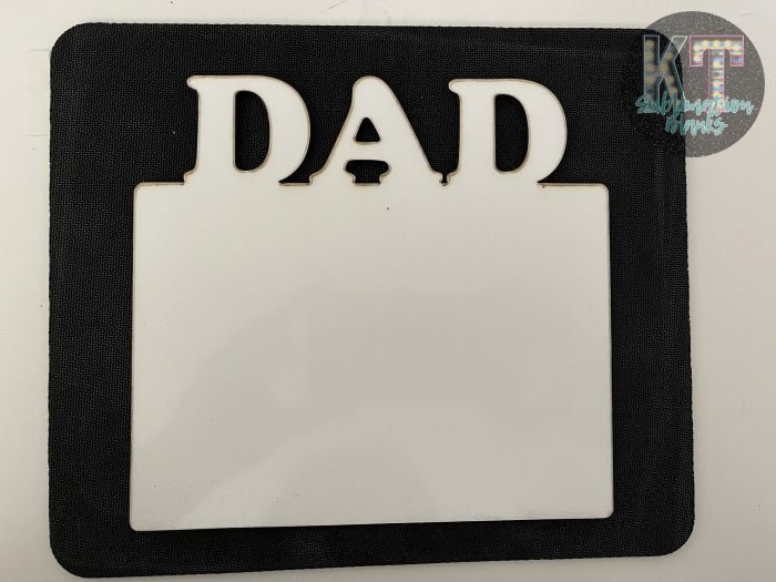 Picture Frame Dad, Photo Frame Sublimation Blank - KT SUBLIMATION, DTF AND MORE LLC