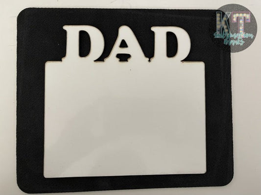 Picture Frame Dad, Photo Frame Sublimation Blank - KT SUBLIMATION, DTF AND MORE LLC