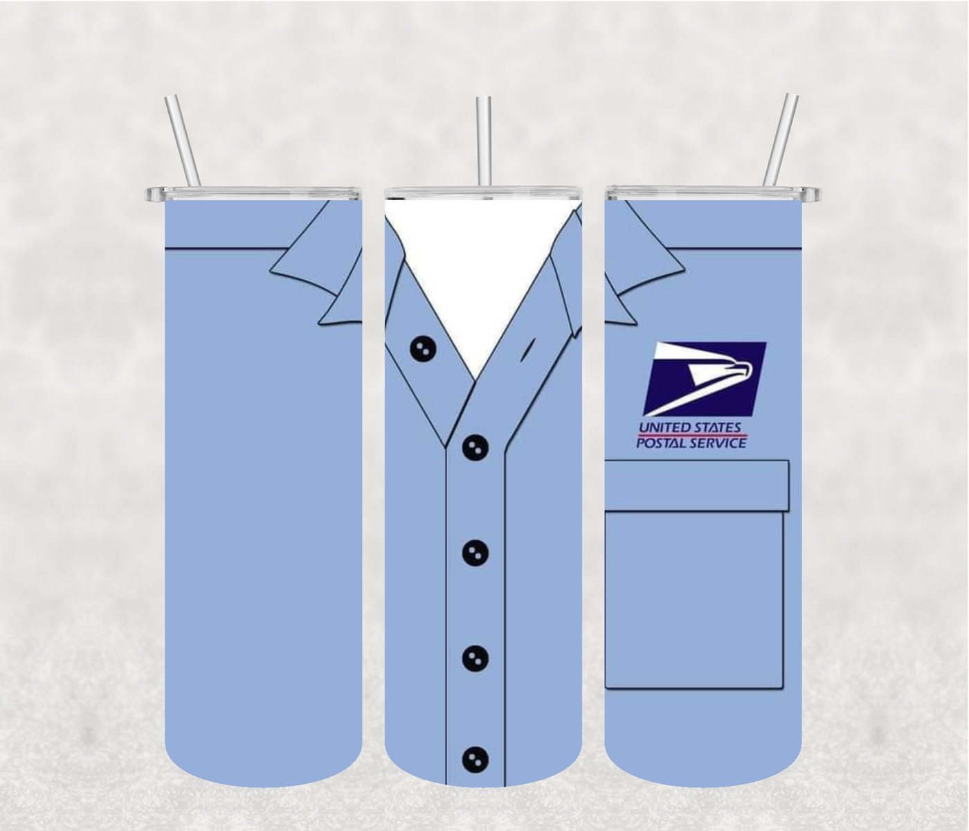 USPS 20oz Tumbler Sublimation Print