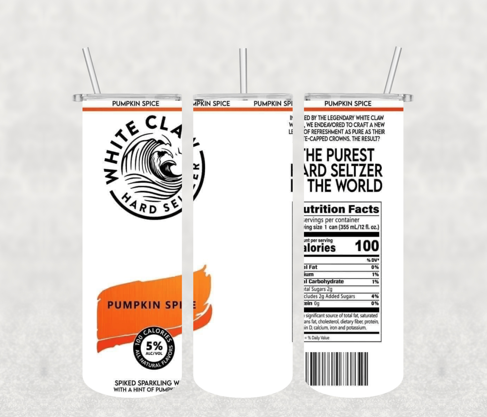 Pumpink Spacie 20oz Tumbler Sublimation Print - KT SUBLIMATION, DTF AND MORE LLC