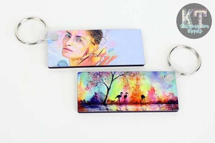 Rectangular Sublimation Keychains Rectangular Sublimation Keychain US – KT SUBLIMATION, DTF AND MORE LLC