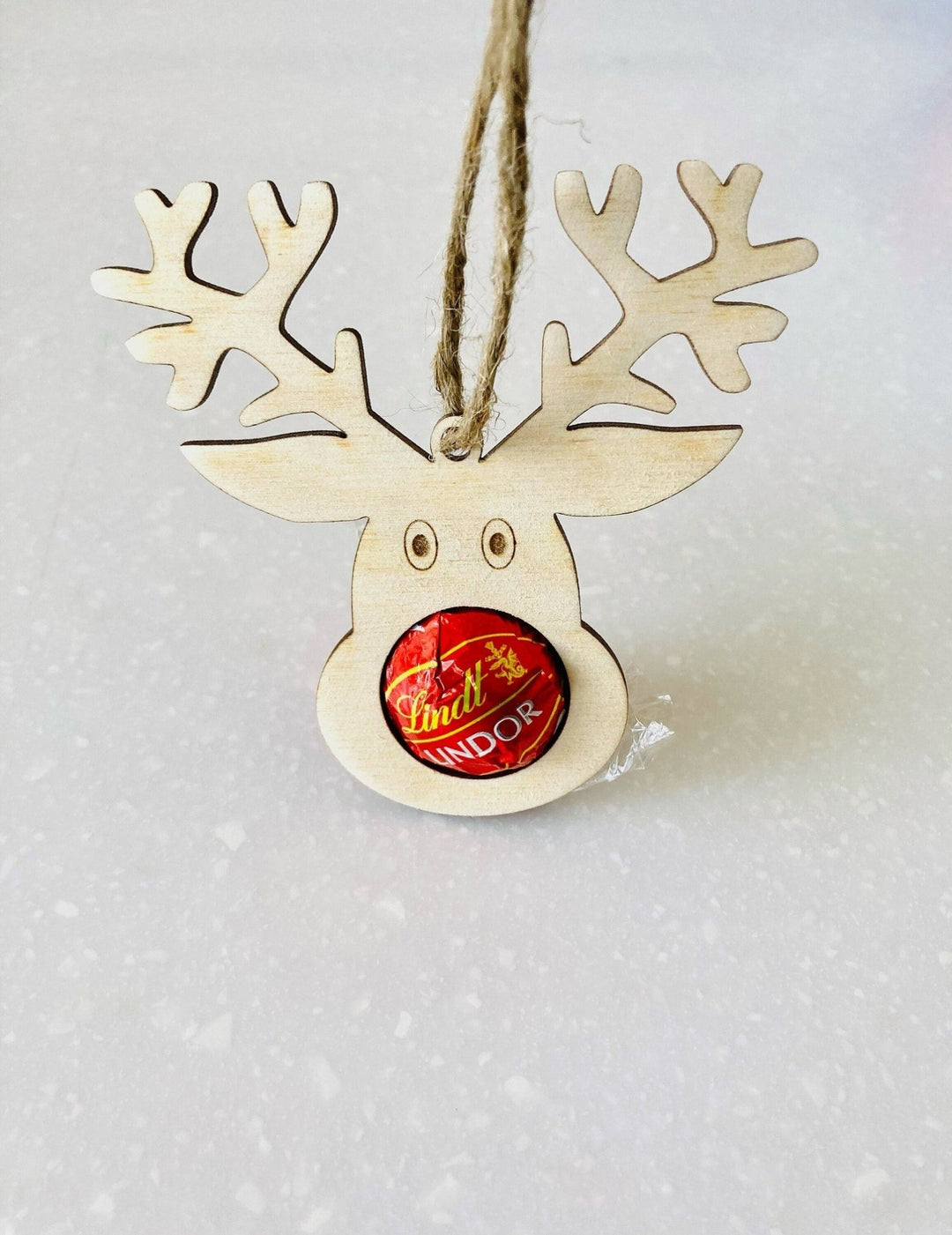Reindeer Chocolate Christmas Decoration – Festive Chocolate Holder for the Holidays - KT SUBLIMATION, DTF AND MORE LLC