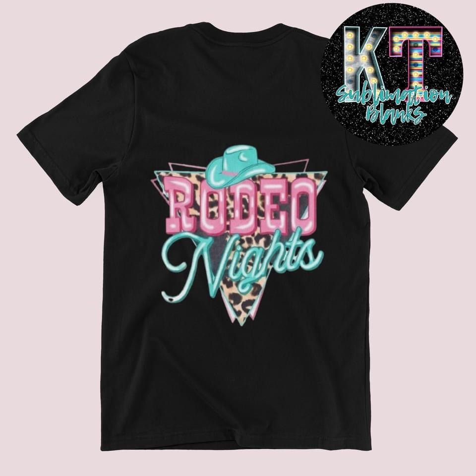 Rodeo night DTF, Direct to Film Transfer - KT SUBLIMATION, DTF AND MORE LLC