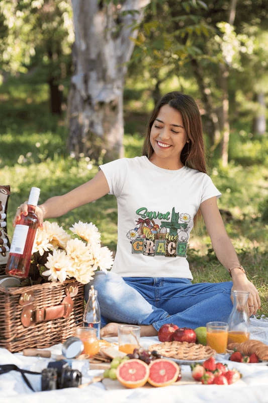 Saved by grace DTF, Ready to press Transfer - KT SUBLIMATION, DTF AND MORE LLC