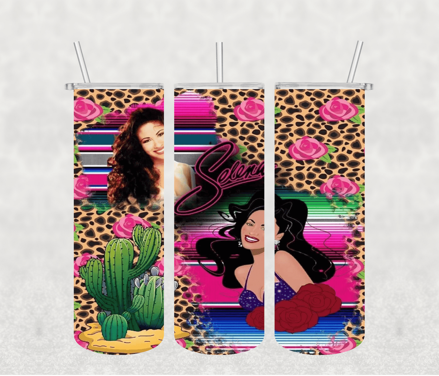 Selena 20oz Tumbler Sublimation Print - KT SUBLIMATION, DTF AND MORE LLC