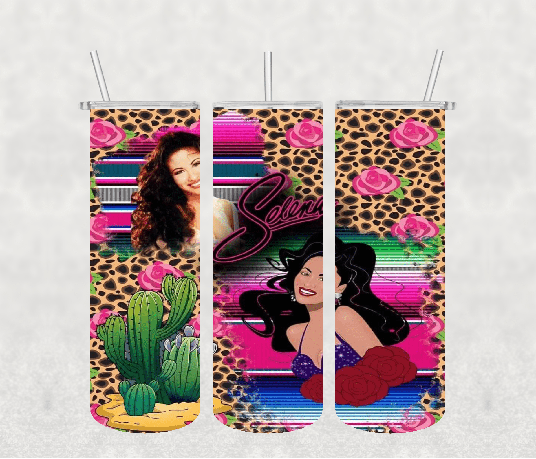 Selena 20oz Tumbler Sublimation Print - KT SUBLIMATION, DTF AND MORE LLC