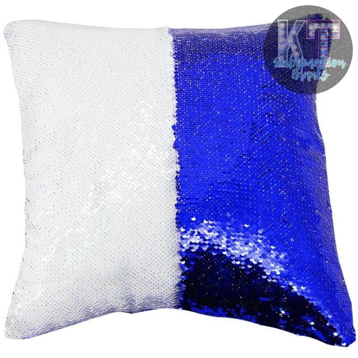 Sequin Pillow Cover for Sublimation, Flip Glitter Reversible - KT SUBLIMATION, DTF AND MORE LLC