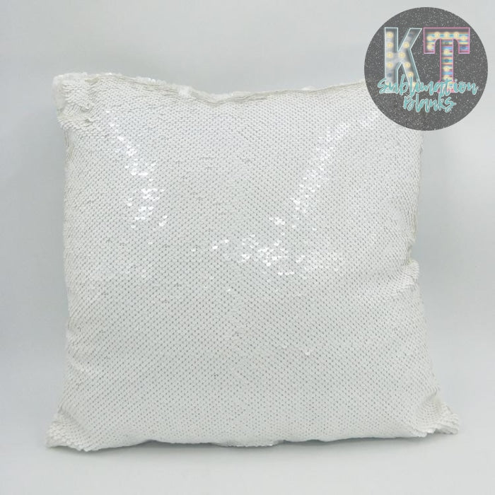 Sequin Pillow Cover for Sublimation, Flip Glitter Reversible - KT SUBLIMATION, DTF AND MORE LLC