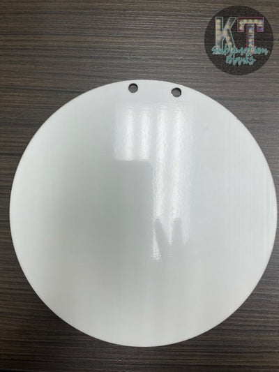 Single Round Door Hanger Sublimation Blank – Perfect for Custom Home Decor! 🚪✨ - KT SUBLIMATION, DTF AND MORE LLC