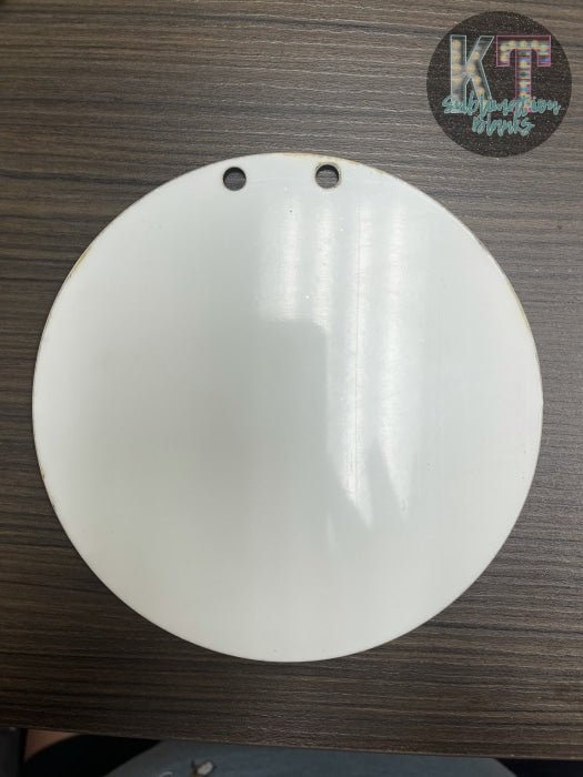 Single Round Door Hanger Sublimation Blank – Perfect for Custom Home Decor! 🚪✨ - KT SUBLIMATION, DTF AND MORE LLC