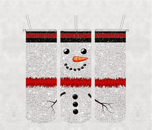 Snowman 20oz Tumbler Sublimation Print - KT SUBLIMATION, DTF AND MORE LLC