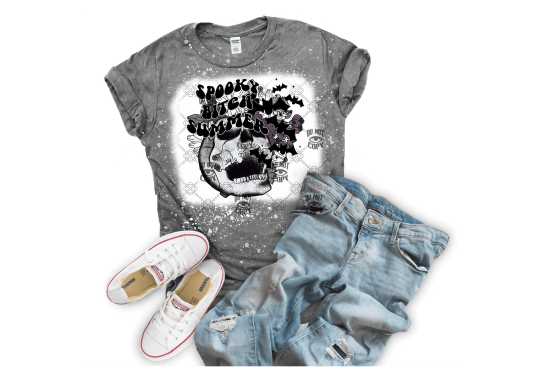 Spooky B itch Summer DTF, ready to press transfer - KT SUBLIMATION, DTF AND MORE LLC