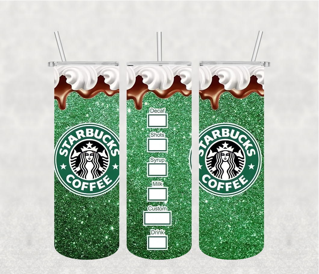 Starbucks  20oz Tumbler Sublimation Print