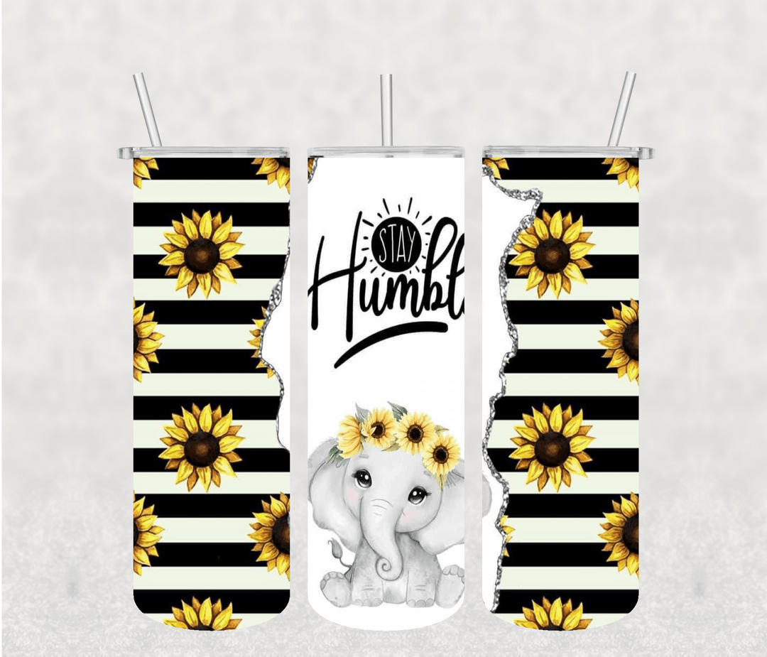 Stay Humble 20oz Tumbler Sublimation Print - KT SUBLIMATION, DTF AND MORE LLC