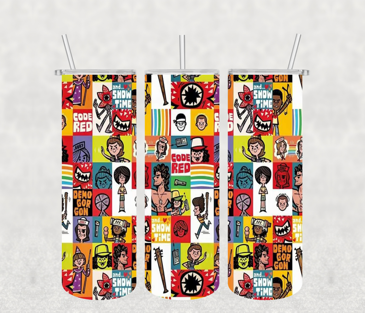 Strange Things 20oz Tumbler Sublimation Print