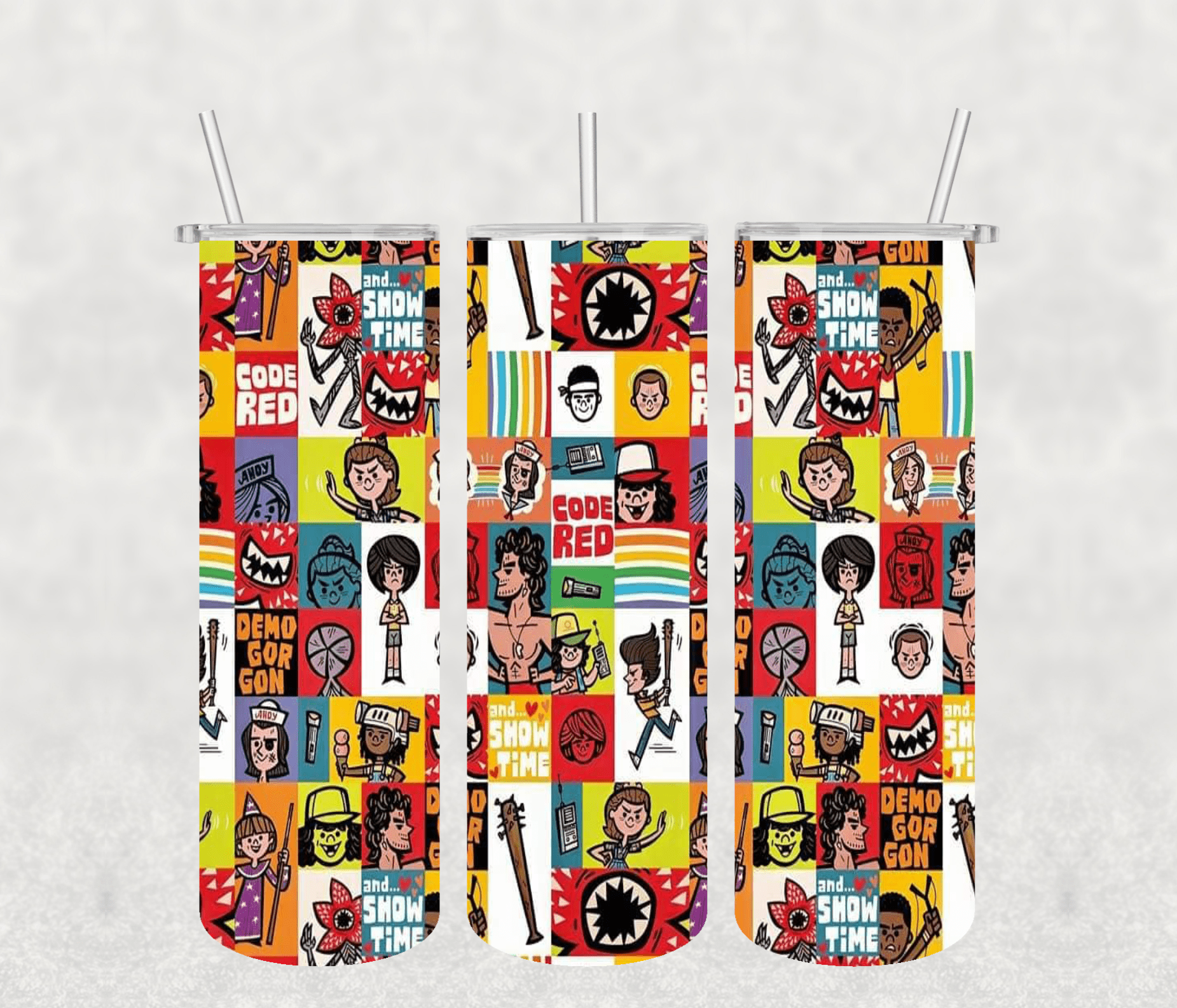 Strange Things 20oz Tumbler Sublimation Print - KT SUBLIMATION, DTF AND MORE LLC