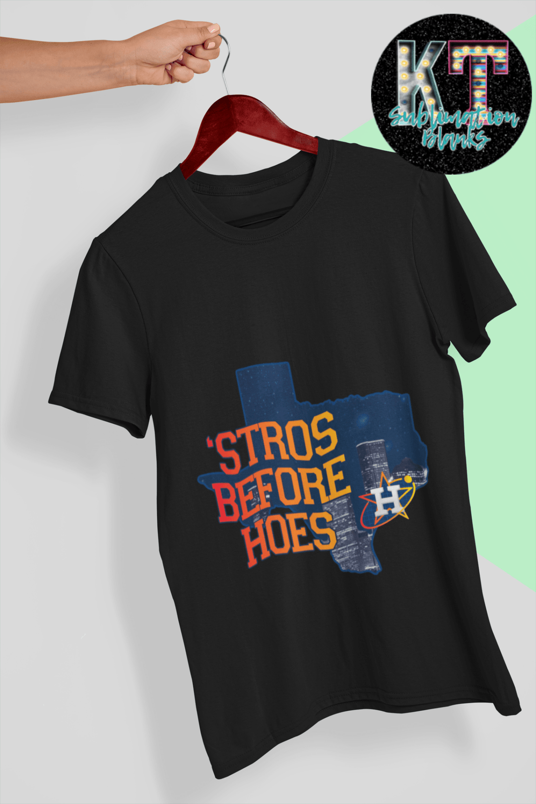 Stros Before Hoes DTF, Baseball Houston Ready to press - KT SUBLIMATION, DTF AND MORE LLC