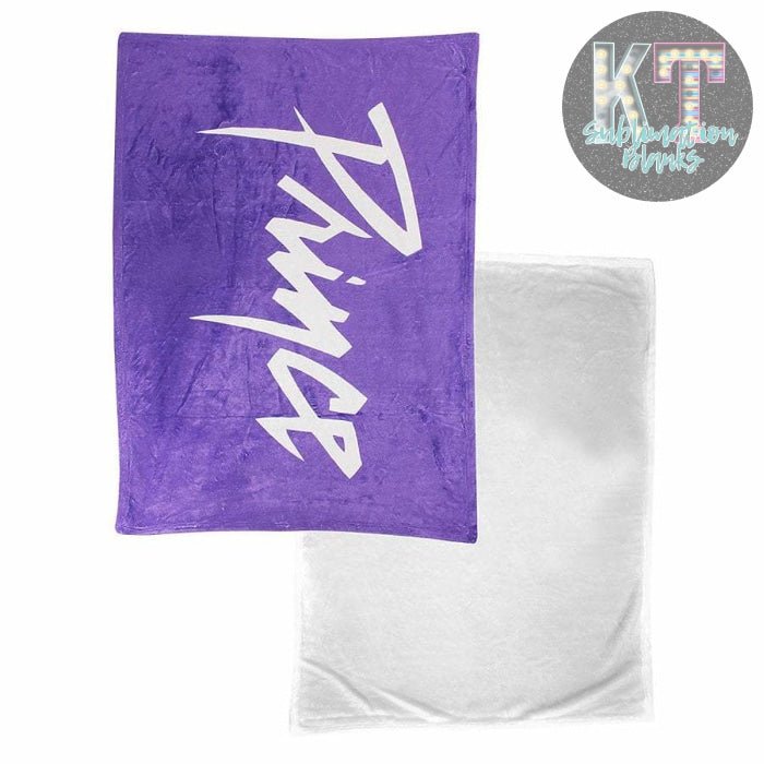 Sublimation Baby Blankets 30 x 40 Inch - Blank White Baby Receiving Blanket (Fuzzy, Soft, Warm)