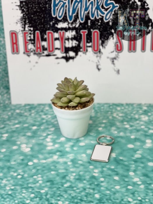 Sublimation Blank Keychains – Customizable Metal Keychains for Personalized Gifts - KT SUBLIMATION, DTF AND MORE LLC