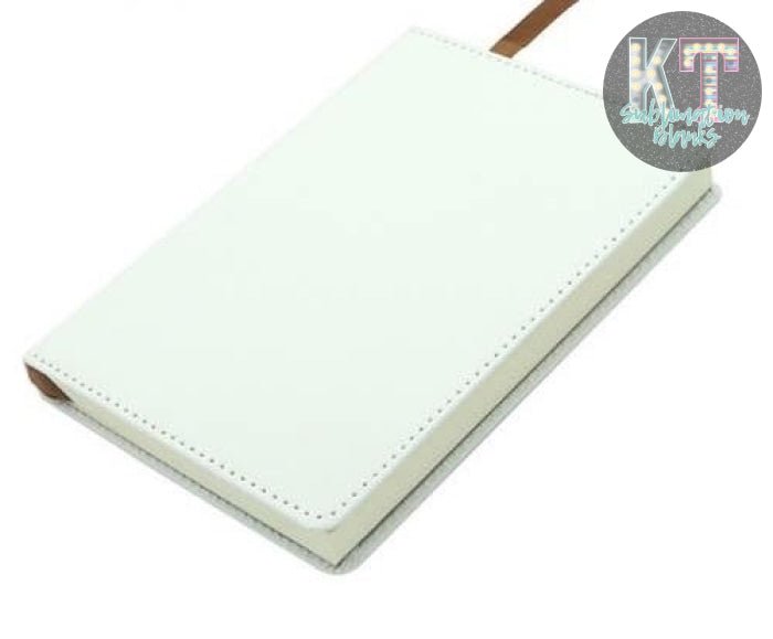 Sublimation Journal Blank Notebooks – A6, A5, A4 Sizes, Faux Leather Cover, 190 Pages - KT SUBLIMATION, DTF AND MORE LLC