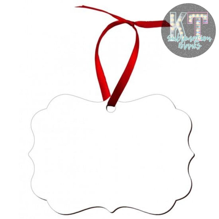Sublimation Ornament Blanks Benelux Ornament Single Sided – Customizable Holiday Decorations - KT SUBLIMATION, DTF AND MORE LLC