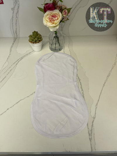 Sublimation Peanut Burp Cloth Baby