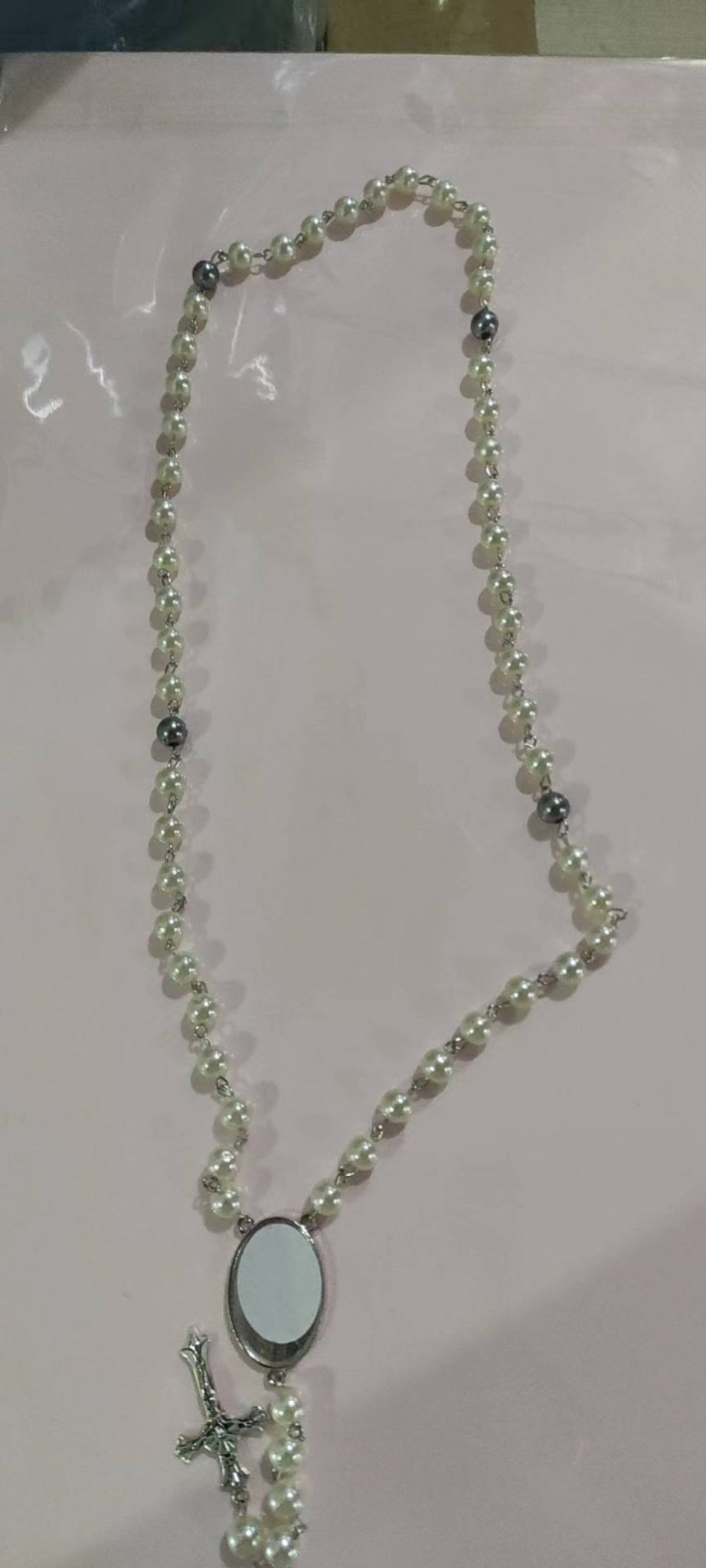 Sublimation Rosary, Sublimation Blank Rosary Necklace deluxe version, Sublimation Rosaries Prayer beads Rosary - KT SUBLIMATION, DTF AND MORE LLC