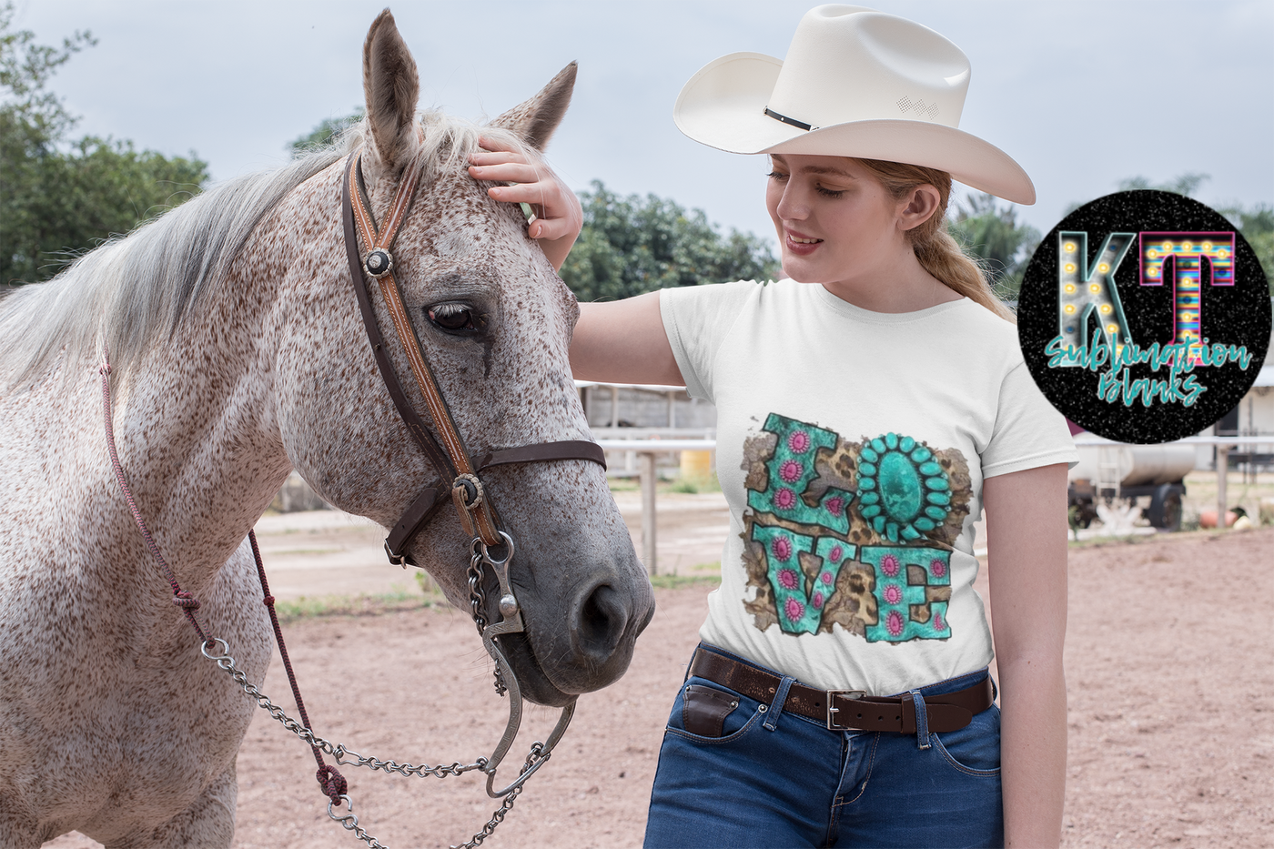 Love Country  DTF,  ready to press transfer