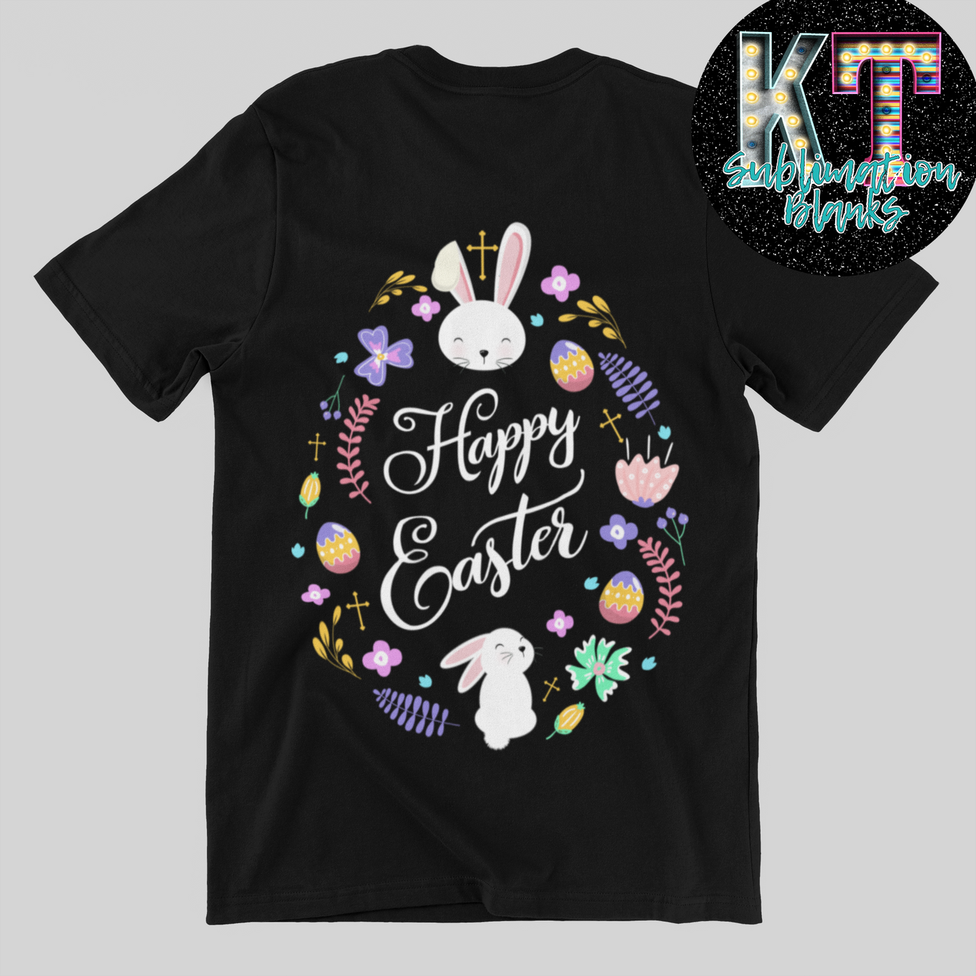 Happy Easter DTF, Easter Direct to film