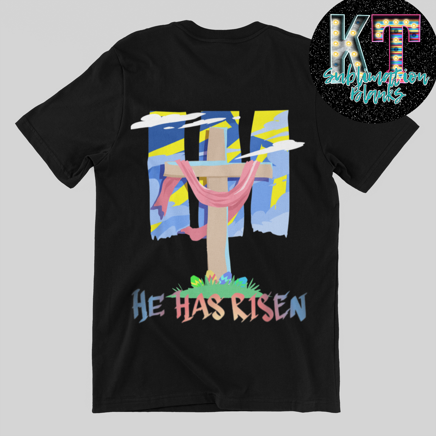 Cross He Has Risen DTF, Easter Transfer