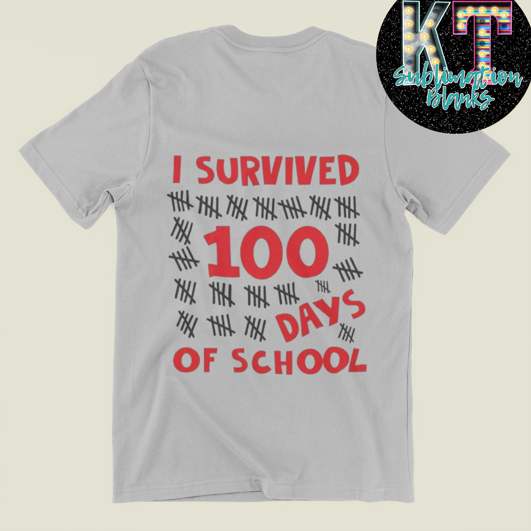 I Survived 100 days of school DTF