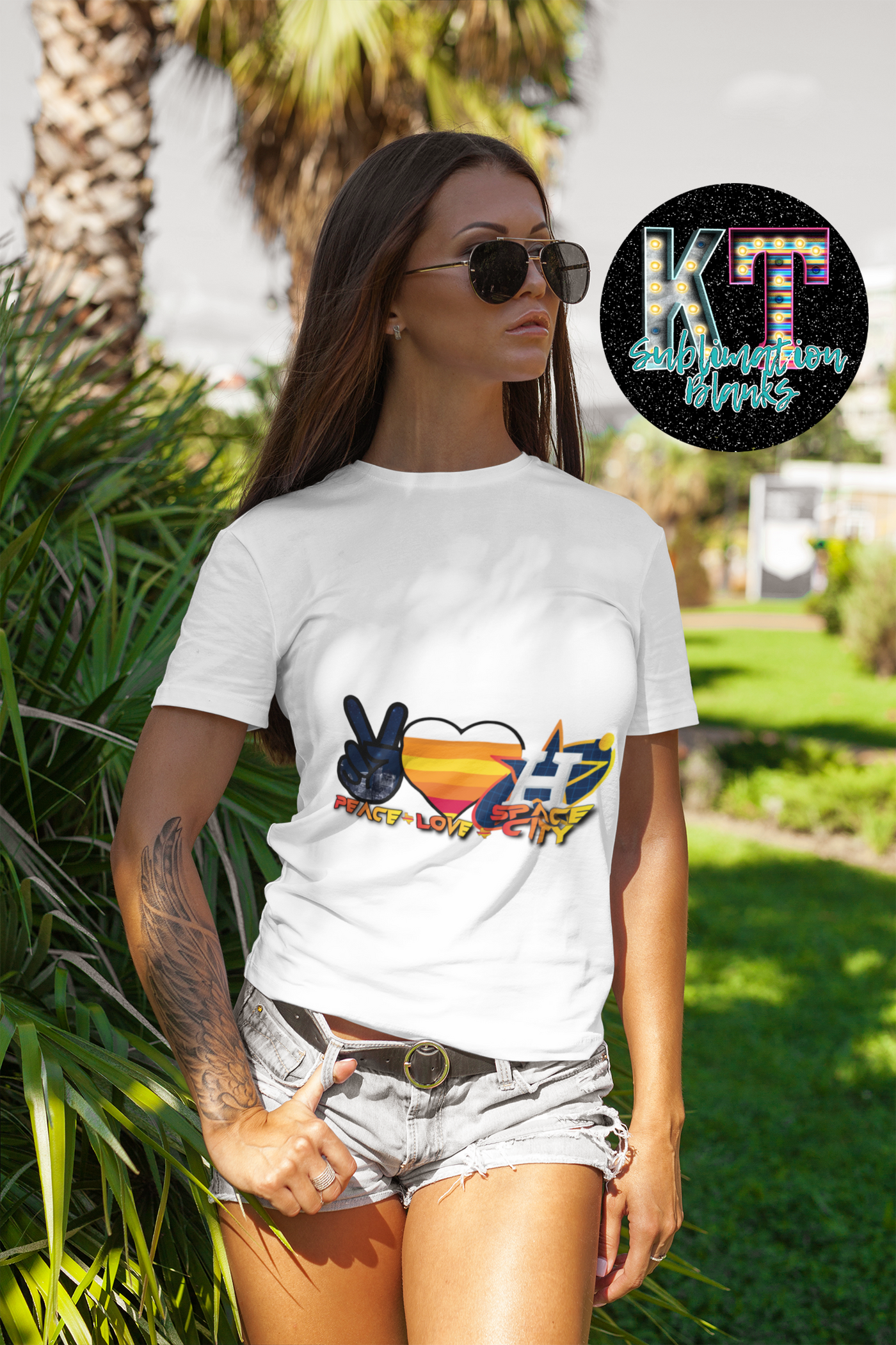 Astros Peace Love H DTF, Baseball DTF, ready to press transfer