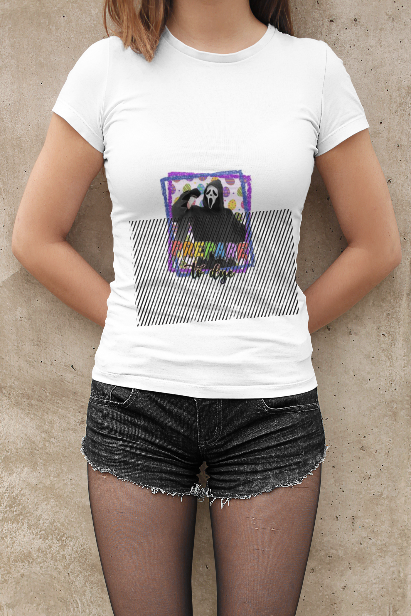 Scream Prepare to Dye DTF, Ready to press transfer