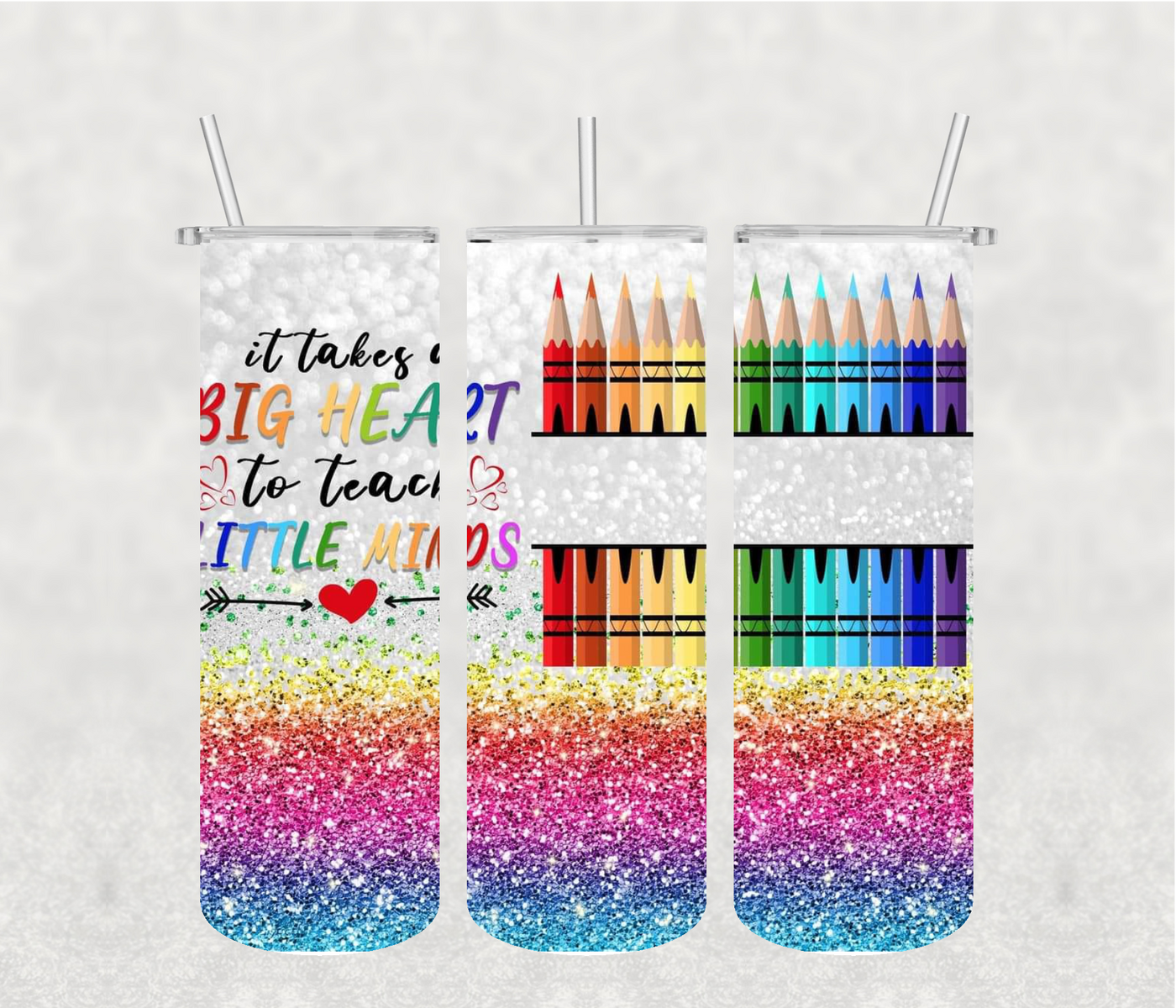 Teacher 3 20oz Tumbler Sublimation Print