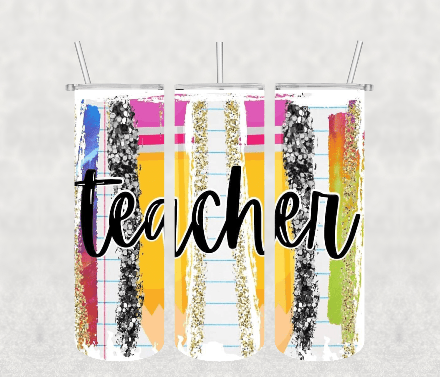 Teacher 20oz Tumbler Sublimation Print - KT SUBLIMATION, DTF AND MORE LLC