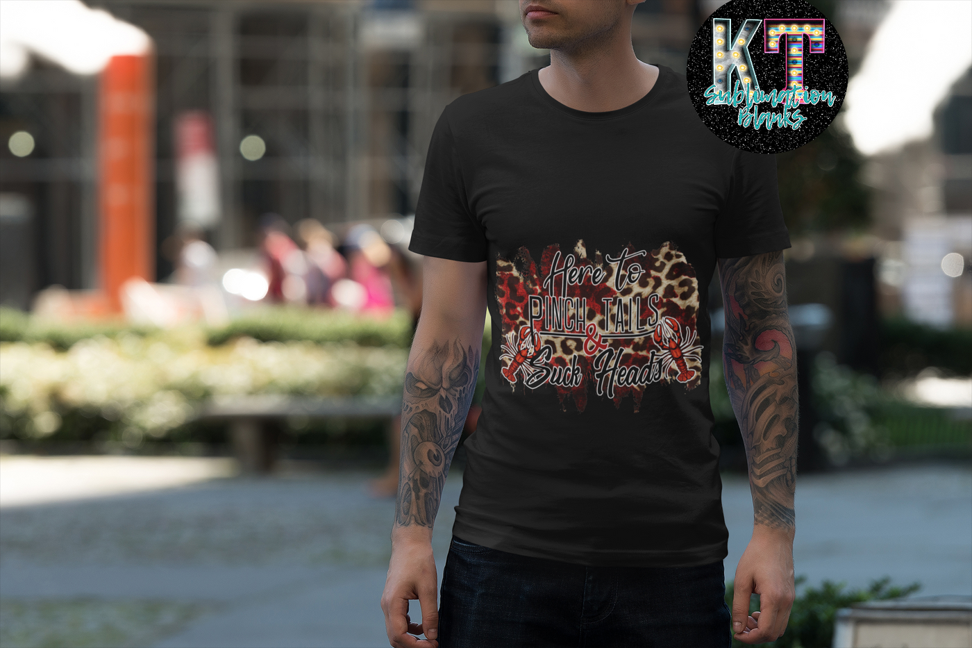 Here to Pinch Tails & Suck Heads  DTF, Ready to Press, DTF Transfer Print