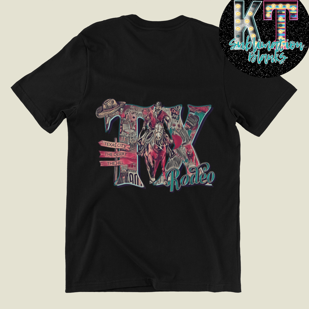 Texas Rodeo DTF, Western Direct to film transfer - KT SUBLIMATION, DTF AND MORE LLC