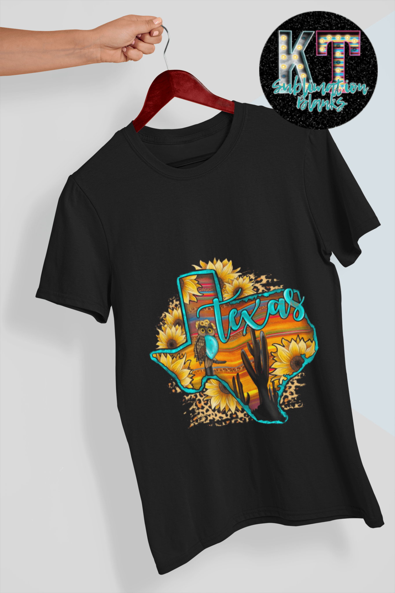 Texas Sunflower DTF Transfer, Direct to Film, DTF - KT SUBLIMATION, DTF AND MORE LLC