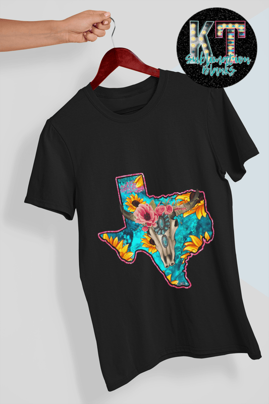 Texas Turqouise DTF, Texas Direct to Film, ready to press - KT SUBLIMATION, DTF AND MORE LLC