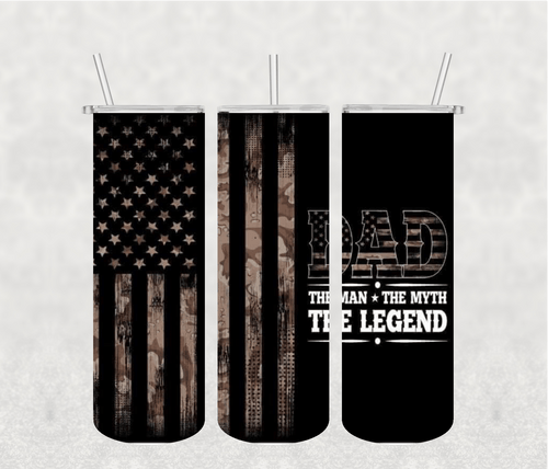 The Legend 20oz Tumbler Sublimation Print - KT SUBLIMATION, DTF AND MORE LLC
