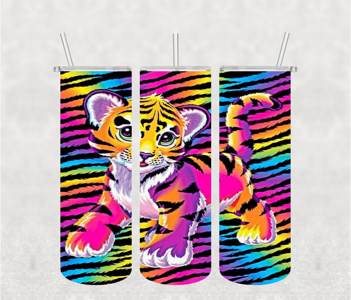 Tiger  20oz  Tumbler  Sublimation  Print
