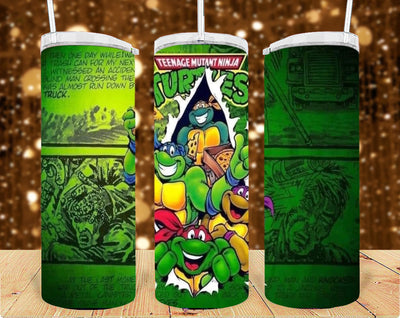 Turtles 20oz Tumbler Sublimation Print - KT SUBLIMATION, DTF AND MORE LLC