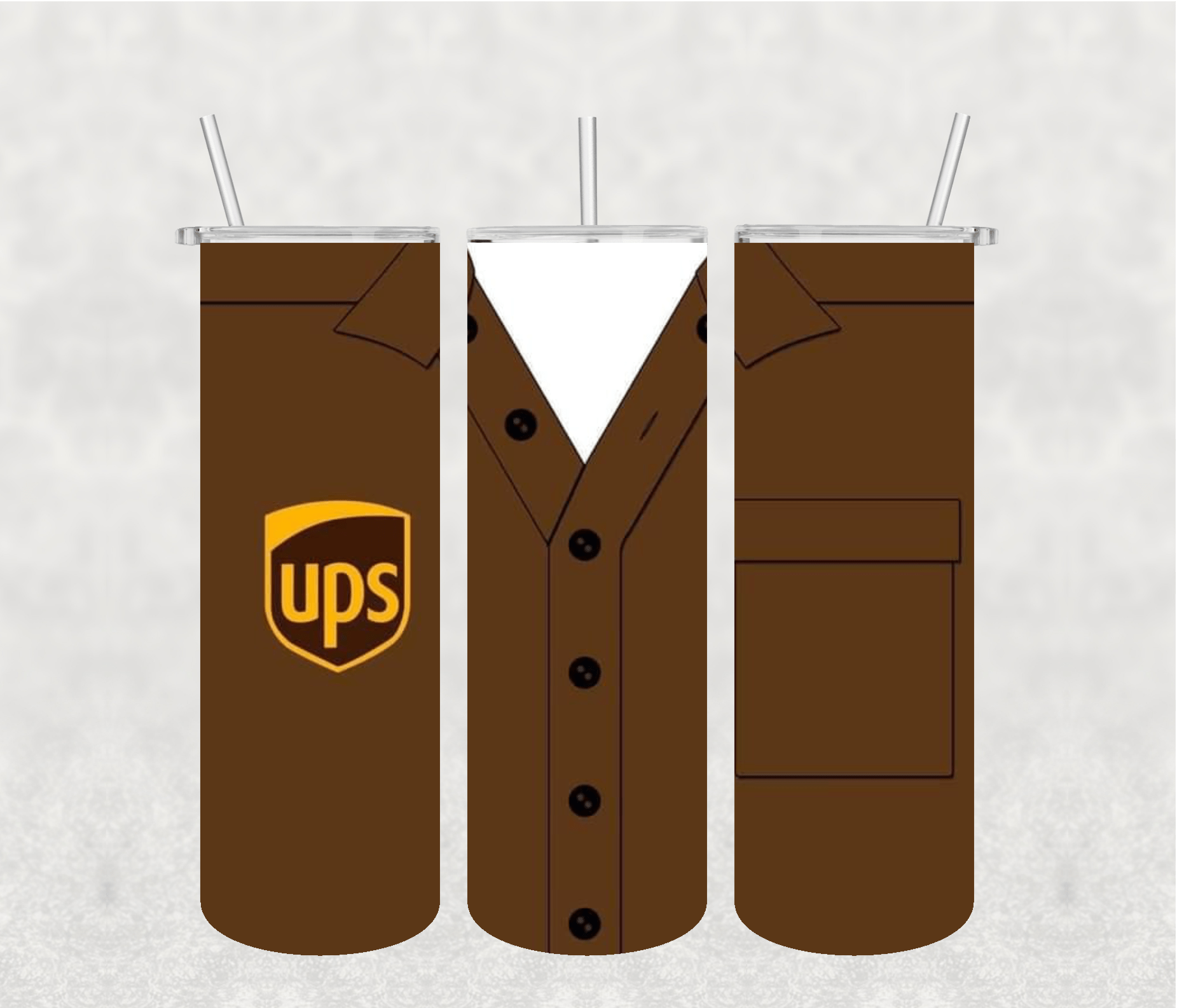 UPS 20oz Tumbler Sublimation Print