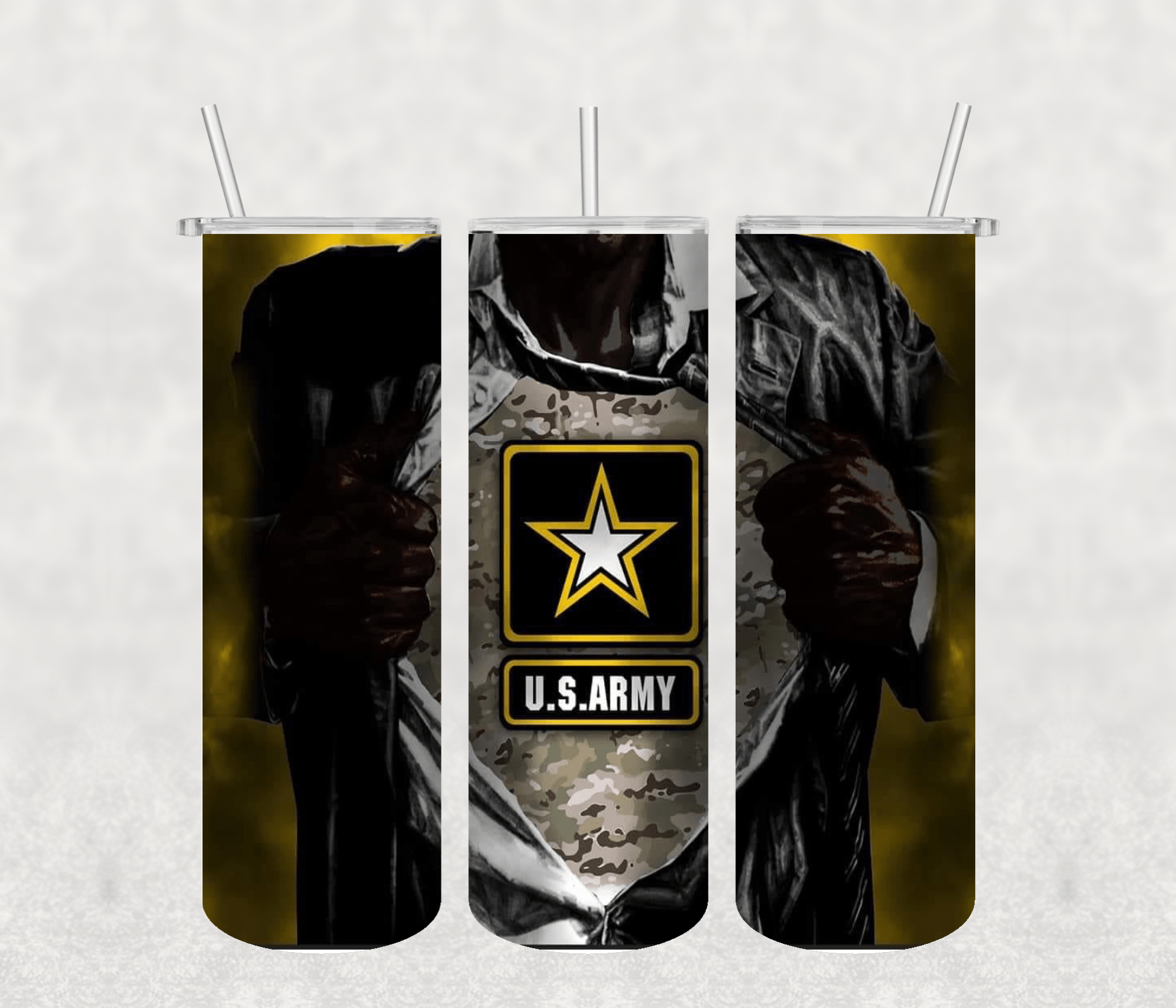US ARMY 20oz Tumbler Sublimation Print