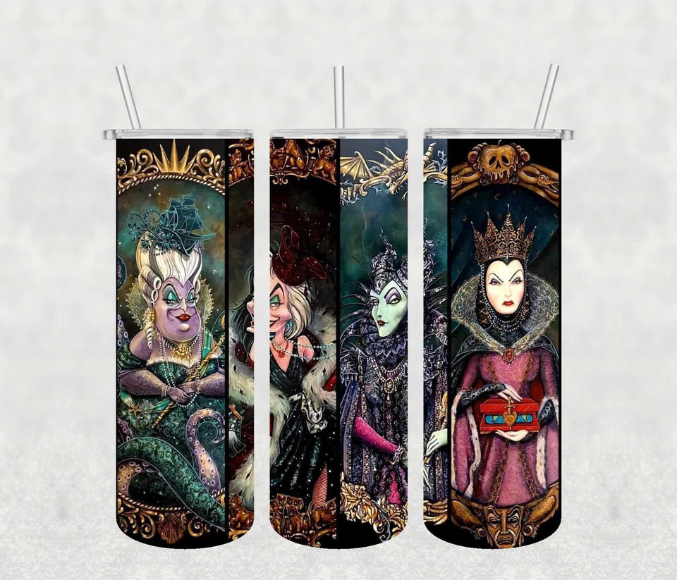 Villians 20oz Tumbler Sublimation Print